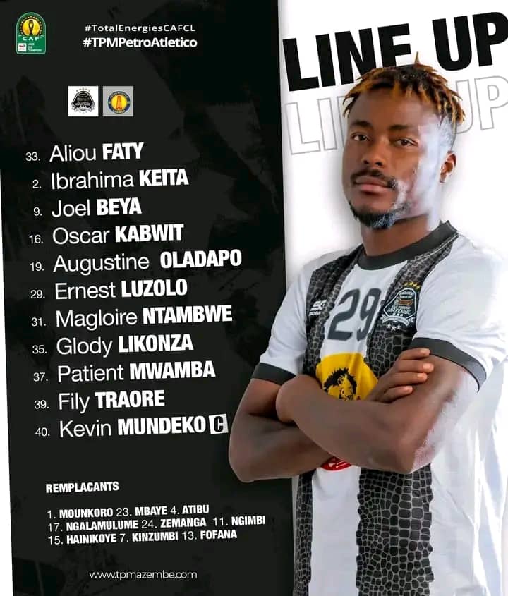 TP Mazembe Petro de Luanda LDC CAF africafootunited