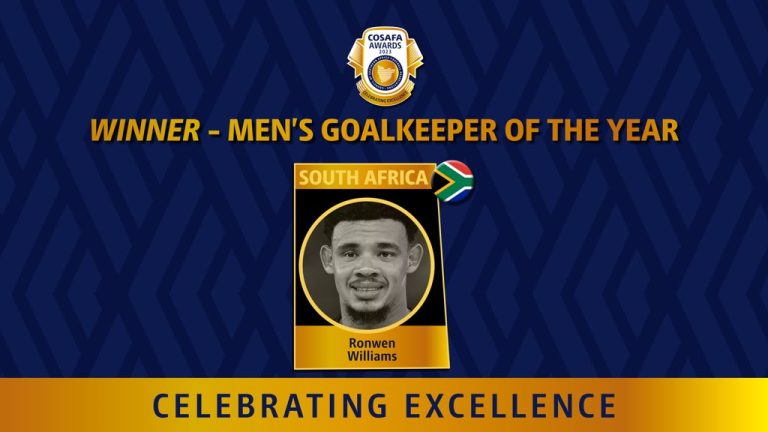 COSAFA Awards Afrique du Sud Thapelo Maseko