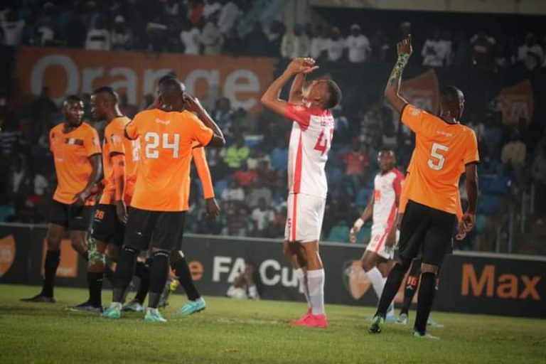 FA Cup du Botswana Jwaneng Galaxy Orapa United